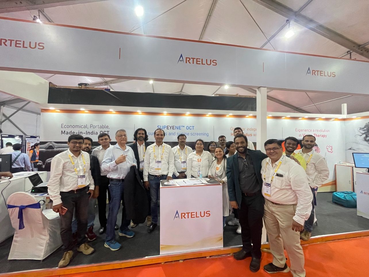 Pradeep Walia and the Artelus Team